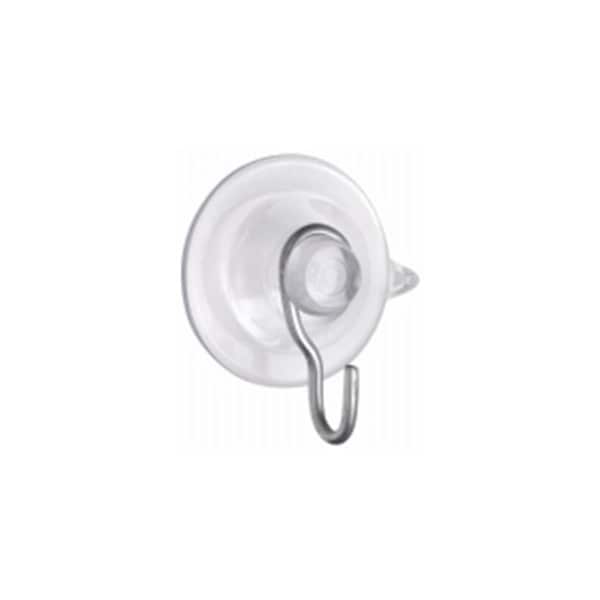 Hillman Group 54402 Suction Cup Hook, Medium Pack Of 6 4393211 - main
